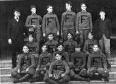 Group portrait of the FSC football team - Tallahassee, Florida.