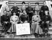 Florida State Normal and Industrial School class of 1904 portrait - Tallahassee, Florida.