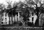 East front of the Old Capitol with cupola as it appeared between 1891 and 1901 - Tallahassee, Florida.