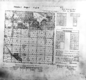 Map of Tallahassee township 1, range 1.