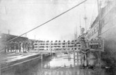 9th U.S. Cavalry embarking for Cuba - Port Tampa, Florida.