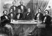 The Cabinet of the Confederate States at Montgomery.