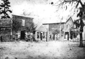 Stores along Alachua Avenue - Gainesville, Florida.