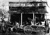 Robert I. Stephens with first load of Coca Cola bottled in Quincy