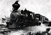 Atlanta & St. Andrews Bay Railway engine #104 - Fountain, Florida