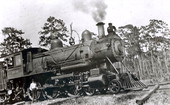 Atlantic Coast Line Railroad steam engine #1009