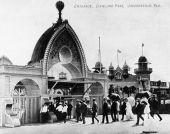 Entrance to Dixieland Park - Jacksonville, Florida