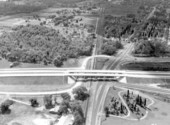 Aerial view of Interstate 4 - Hillsborough County, Florida