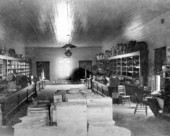 Interior view of general store - Luraville, Florida