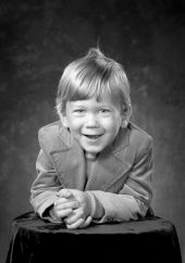 Portrait of 3-year-old Duncan Dashiff - Tallahassee, Florida.