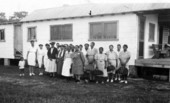 Group portrait of midwives in Jacksonville, Florida.