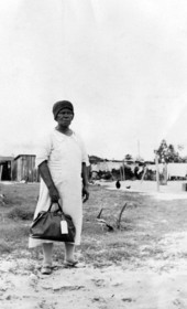 African American midwife in Broward County, Florida.