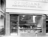 Abernathy-Fisher Opticians building.