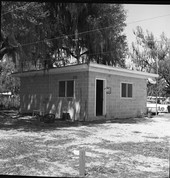 Juke joint at the home of Floyd W. Malone in Tallahassee, Florida.