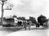 View of the Sarasota Trailer Park - Sarasota, Florida .