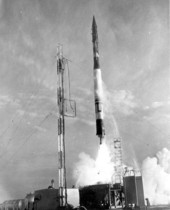 Vanguard launching an earth satellite - Cape Canaveral Florida