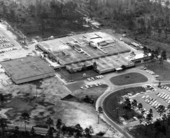 Aerial view of the Sperry Microwave Electronics Company plant - Gainesville, Florida