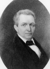 Painted portrait of Florida's first territorial Governor William P. Duval