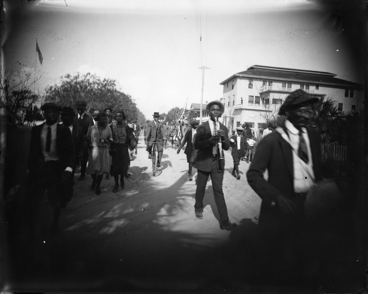 Annual Emancipation Day Parade - Saint Augustine, Florida.