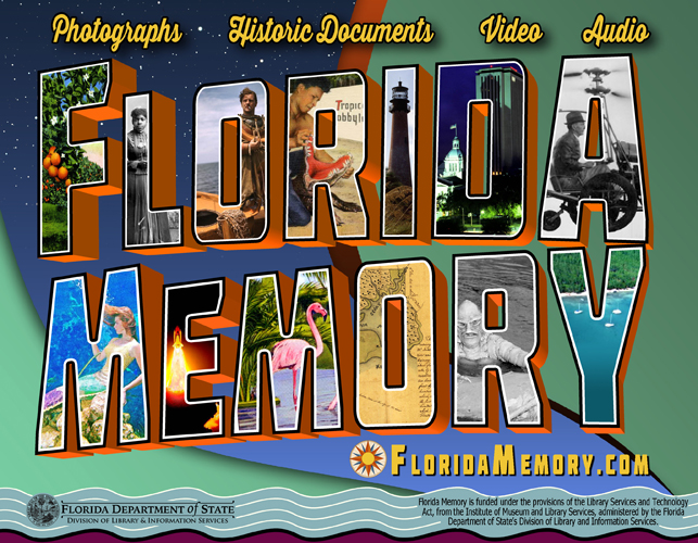Florida Memory Mousepad (Postcard Design)
