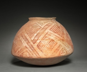 Large stone jar.