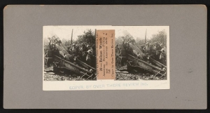 American soldiers with a Howitzer in Belleau Woods.