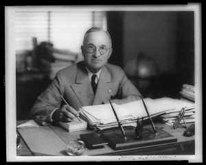 Harry Truman.