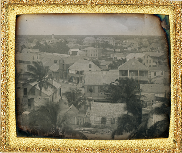 Daguerreotype of Key West, ca. 1849